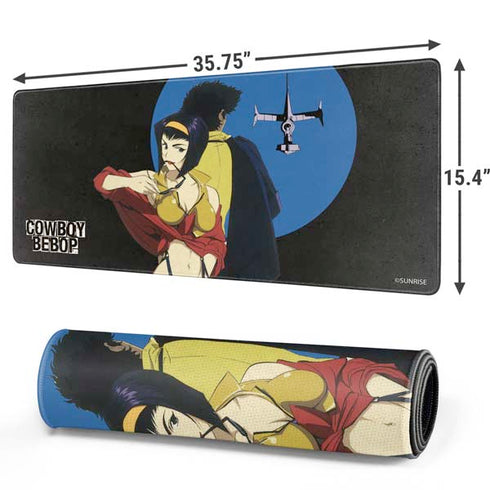 Cowboy Bebop Faye And Spike Gaming Mouse Pad